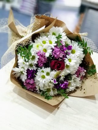 Buket İçinde Tek Gül, Altıntaş çiçek gönder