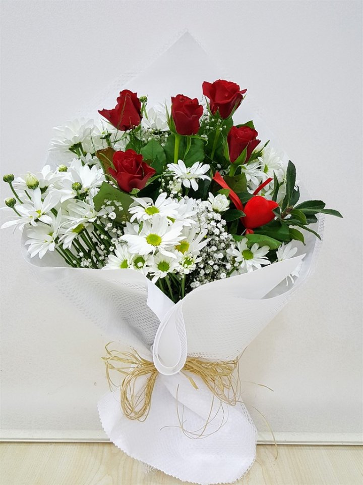 Gül Papatya Buketi, Altıntaş Çiçekçi